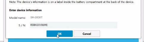 Samsung Smart Switch for Firmware Restore 