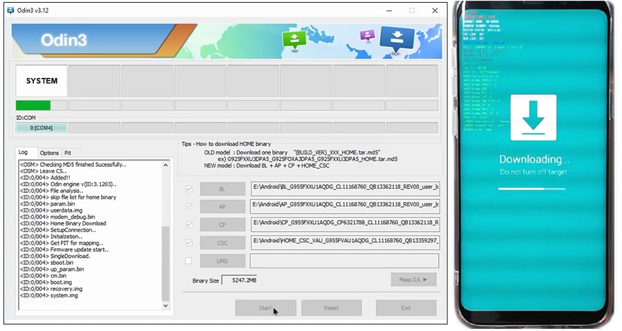 Samsung Galaxy S8 Stock ROM Firmware
