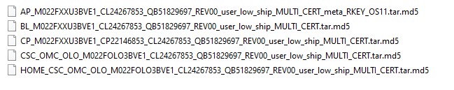 SM-M022F Firmware file content